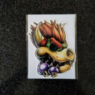 Sticker waterproof high density bowser super mario Paper 7x10cm CIJeWDS bowser supermario