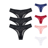 New Arrived 1XL 2XL 3XL 4XL Plus Size Sexy Lace Women Underwear Thongs Transparent Ladies Panties Co