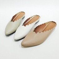 新款改版-Lulu花邊穆勒鞋(三色)