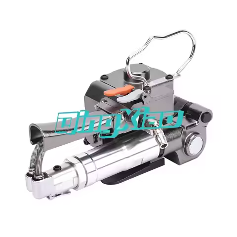 AQD Pneumatic Strapping Machine Hot Melt Pneumatic PET Strapping Machine Fully Automatic PET Tighten