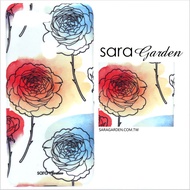 【Sara Garden】客製化 手機殼 SONY XZ3 保護殼 硬殼 漸層玫瑰碎花