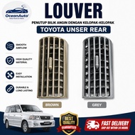 Toyota Unser All Year Rear•Belakang • Aircond Grille • Vent • Louver • Outlet (Brown / Grey) (1Pcs)