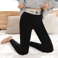 Quần legging lót lông gân tăm cạp chữ B cạp cao siêu hot (video thật)