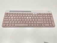 Logitech K580 慳位靜音多工鍵盤（玫瑰粉）