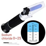 !! Sodium Chloride Refractormeter Nacl content measuring tool Chloride sodium/