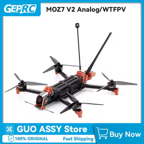 GEPRC MOZ7 V2 FPV Drone O4 Pro Long Range Edition--video transmission quality reaches 1080p/100fps i