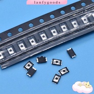 LANFYGOODSS 50pcs Tactile Push Button PCB Push-button Replacement Parts SMD 4 Pin Micro Switch