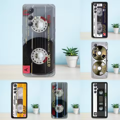 Music Tape Retro Phone Case For Nokia C32 G42 6.2 7.2 G21 C21 C01 G11 Plus C12 C31 C02 G22 G20 G10 C