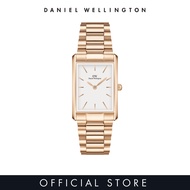[2 years warranty] Daniel Wellington Bound 35x24mm 3-link Rose Gold - White Dial - Fashion Watch for