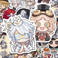 64pcs Q Version Identity V Sticker Line Simple Drawing Personalized Sticker Decoration DIY Hand Acco