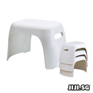 (JIJI.SG) PACO Basic Stool - Stackable / Chair / Plastic Chair / Stool / Stacking Stool / jt