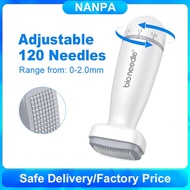 【Local Delivery】Adjustable Bio 120Pin Derma Stamp for Hair Regrowth Skin Rejuvenation Micro Needle D