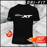 Dri Fit T-Shirt Tee Microfiber 160GSM Unisex Quick Dry Cool Fit NEW Shimano Deore XT Groupset Short 