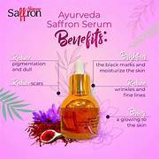 SAFFRON SKINCARE ORIGINAL AYURVEDIC NIGHT SERUM (15ml/30ml) - ORGANIC WITH AYURVEDA AND NATURAL INGR