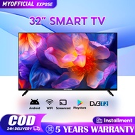 Smart TV 32 Inch Android TV Murah 4k TV 32 Inch Smart TV Netflix Youtube LED Television 5 Years Warranty