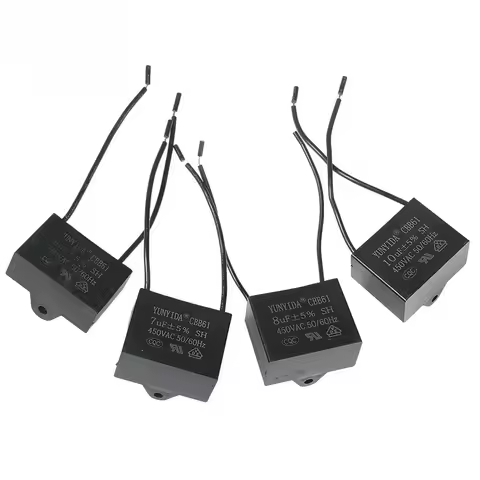 CBB61 450V Start Capacitor 0.8UF 1UF 1.2UF 1.5UF 1.8UF 2UF 2.5UF 3UF 3.5UF 4UF 4.5UF 5UF 6UF 7UF 8UF