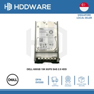 DELL 600GB 15K 6G SAS 2.5'' 512n HDD // 0V5300 // V5300 // ST600MP0005 // 1MJ200-150