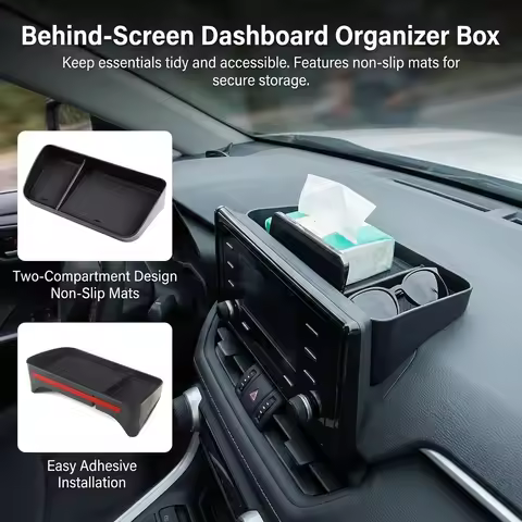 Dashboard Storage Box Auto Extra Space for Toyota Corolla/Corolla Cross/Levin & Frontlander Car Inte