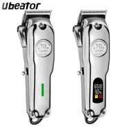 Ubeator Hair Cutting Machine Cordless Hair Clipper Adjustable 0.1mm Hair Trimmer