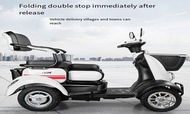 500W 48V20AH Sepeda Motor Listrik Cocok untuk Orang Tua Rem Otomatis