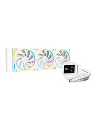 DEEPCOOL LM360 Liquid Cooling with a Compact 2.4" IPS Display - Black & White