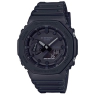 G Shock GA 2100 TMJ Full Black Autolight gshock  2100 tmj Full Black jam tangan gshock hitam