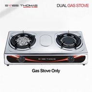 Ringgit Shop  Tempered Glass Infrared Burner Gas Stove Cooktop LPG Gas Saving Dapur Gas