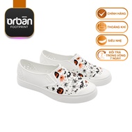 URBAN FOOTPRINT Eva Phylon D2401 Pumpkin Bat Unisex Slipon Shoes