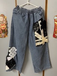 Minita 牛仔褲 拼接蕾絲設計  Franche Lippee Haupia Rojoui Jane Marple