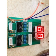 7-segment led decoding circuit IC 7447 - 2 common Anode numbers