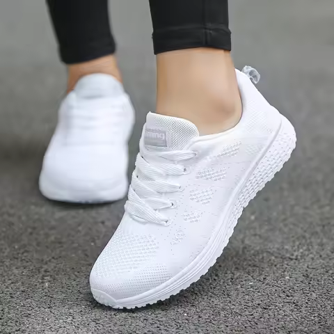 Fashion Women Sneakers Soft Women Vulcanize Sneakers Shoes Mesh Summer Sneakers Women Shoes Sneakers