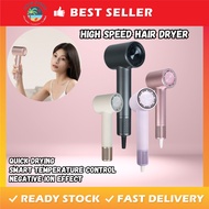 Yoole High-Speed Hair Dryer Quick Drying Blower Negative Ion 4 Heat Setting Pengering rambut 吹风筒