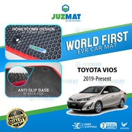 Juzmat Toyota Vios EVR Premium Car Mat (2019-Present)
