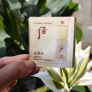 ( Sample Whoo ) The History of Whoo Radiant Essence Foundation 1ml x 120ea