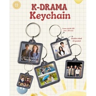 KDRAMA KEYCHAIN ACRYLIC DOUBLE SIDED/DRAKOR