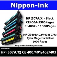 Nippon-ink HP 507A Compatible toner for M551N M551DN M551XH M570 M575 CE400A CE401A CE402A CE403A  H