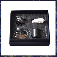 (RZDW) Hand Drip for Coffee Maker Gift Box Set Camping Portable Brew Coffee Cloud Pot Mini Coffee Pe