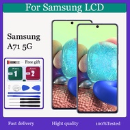 Original AMOLED LCD for Samsung Galaxy A71 5G / A716 LCD Display Touch Screen Digitizer Assembly Rep