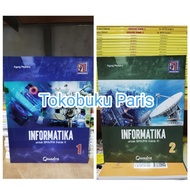 Informatics Book ICT SMA MA Class 1 10 X, 2 11 XI Quadra Independent Curriculum