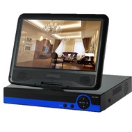 PAKET DVR KIT 4ch plus monitor 10” full hd 1080P paket dvr kit 4channel lengkap dengan cctv 4pcs  le