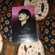 photocard blackpink official pepsi