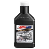 Amsoil 100% Synthetic Signature Series 5W-50 / 5W50 Synthetic Engine Oil  1QT / 946ml