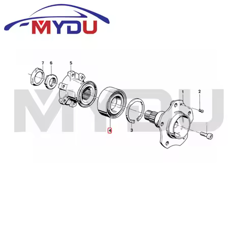 Front Wheel Hub Unit Bearing For 43440-80J00 43440-79J00 43440-56K00 43440-61M00 713623490 FIAT SEDI