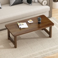 Living Room Small Table Foldable Non-Computer Solid Wood Learning Coffee Table Small Apartment Simpl