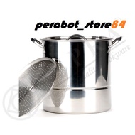 Supra Stock pot 30qt+Steamer/Steamer SUPRA With Steamer