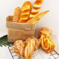 French Simulation Bread Model Large Long Bread Baguette Soft Fragrance Shopping Mall Decoration Fake