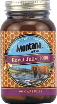 [USA]_Montana Big Sky Montana Royal Jelly 1000 -- 60 Capsules - 3PC