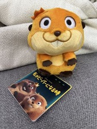 全新 正貨 日版 SEGA Disney 迪士尼 PIXAR 狸想奇兵 河狸 毛絨 公仔 doll 景品