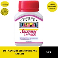 21ST CENTURY SELENIUM N ACE TABLETS 30'S