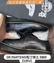 【EUR43/US10】 Dr.Martens馬汀博士 3989 Bex